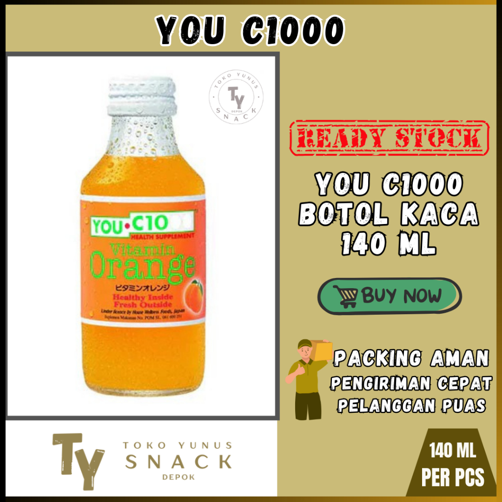 

YOU C1000 BOTOL KACA 140ML