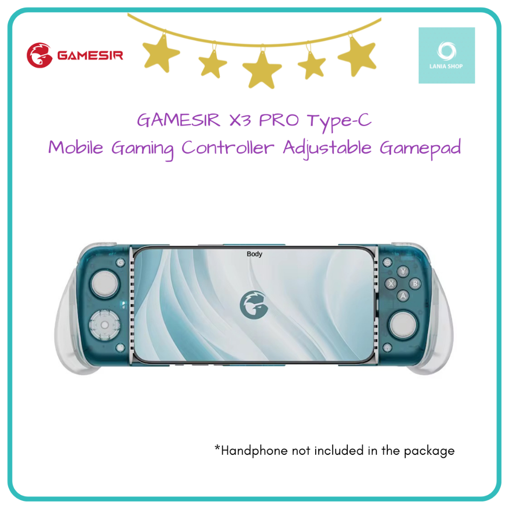 GAMESIR X3 PRO Type-C - Mobile Gaming Controller Adjustable Gamepad