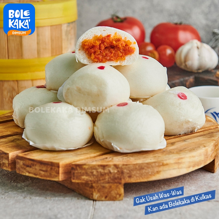 

Bapao Ayam isi 25 pcs Hapipao Bolekaka Dimsum