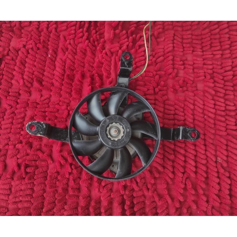 kipas radiator Kawasaki ninja 250 karbu original second