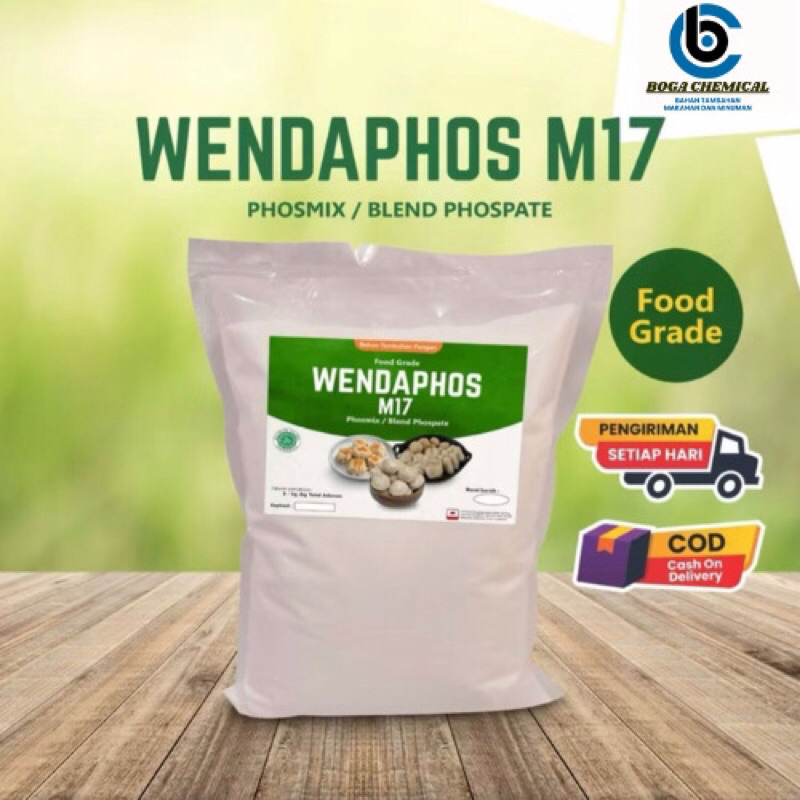 

1kg Wendaphos M17 (1kg) | Blend phosphate, Phosmix | Pengenyal bakso, sosis dll