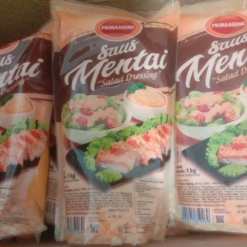 

Saus Mentai Berat 1kg