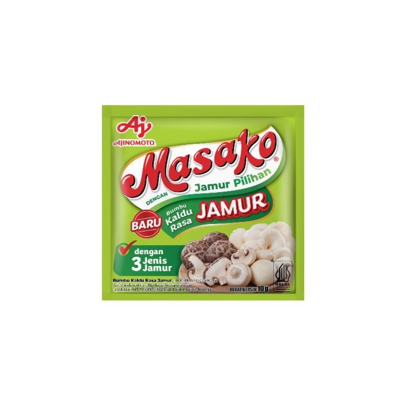 

Masako Kaldu Jamur 1 Sachet