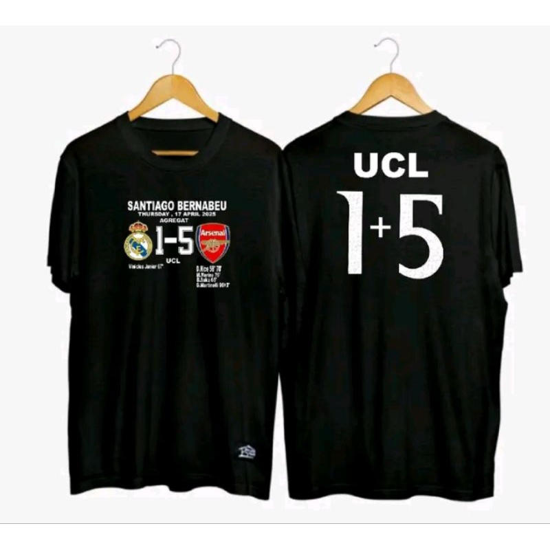 KAOS VIRAL ARSENAL VS REAL MADRID 5- 1 BAJU  TERBARU