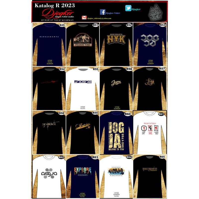 kaos PREMIUM DJOGKER jogja