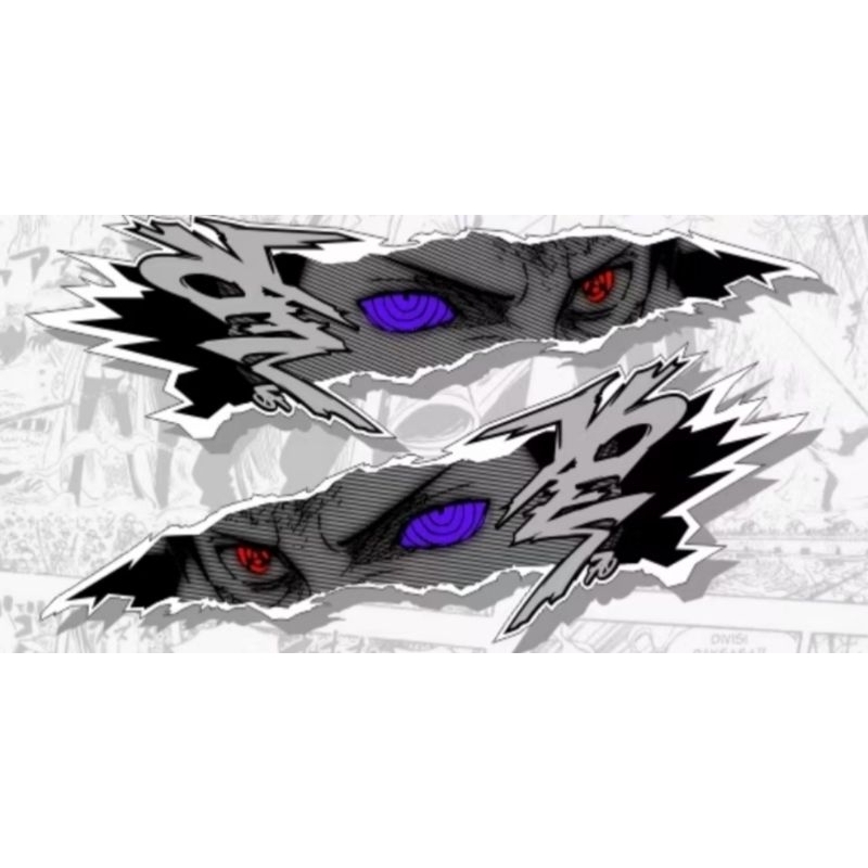 

Sticker Set / Pack Mata Anime manga anya miku naruto