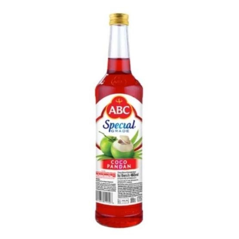 

Sirup ABC spesial grade 460ml cocopandan / melon ((khusus instant))