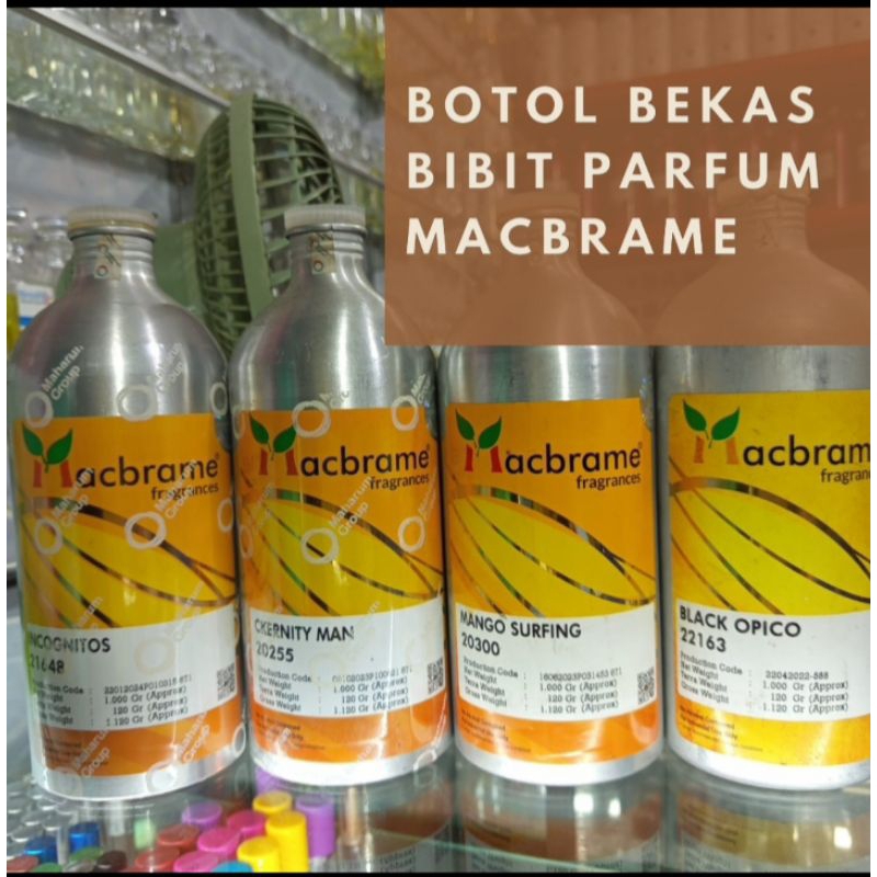 Botol/Kaleng Bekas parfum PARFAROME dan Iberchem 1KG
