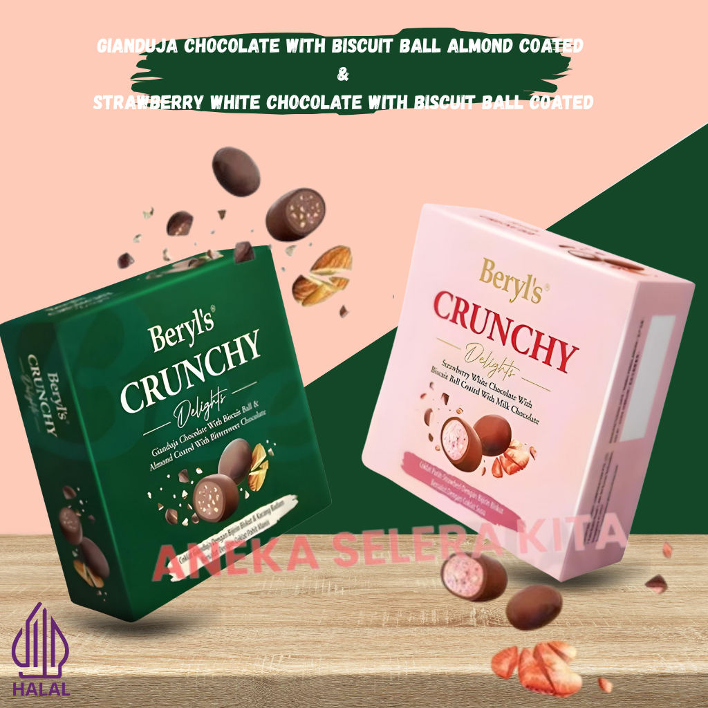 

QH Beryls Classic Tiramisu Almond Milk Chocolate & Green Tea Chocolate 65gr