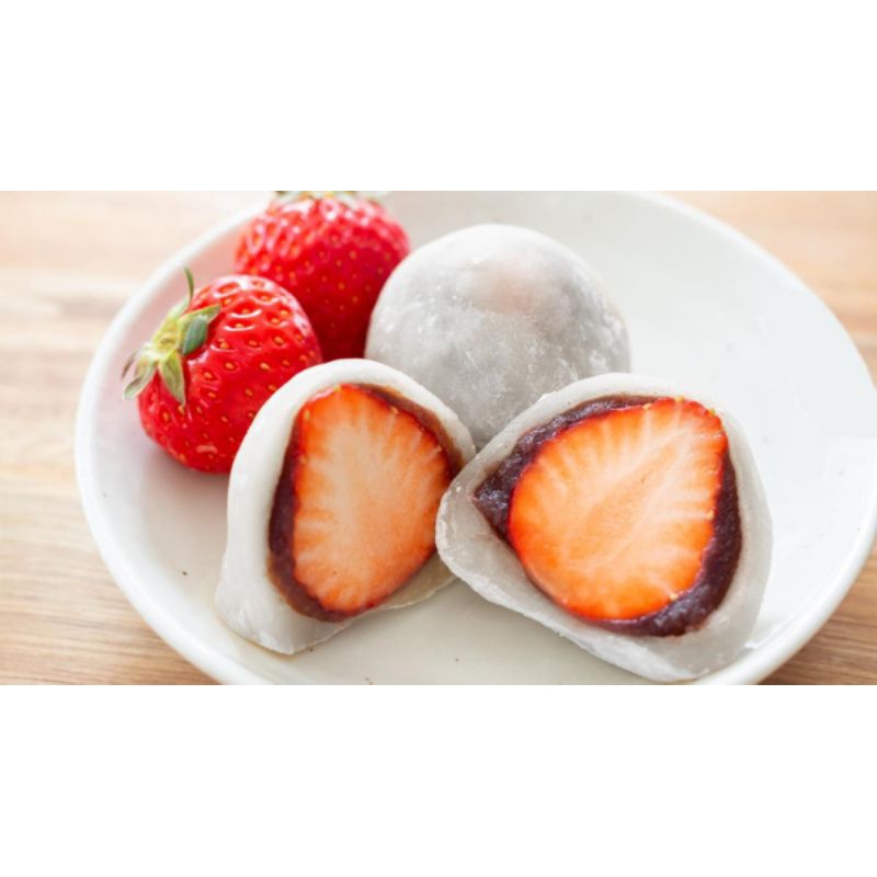 

READY SORE || Mochi Daifuku Strawberry Kacang Merah Red Bean Berry