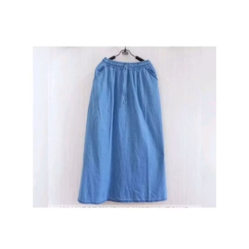 ROK PANJANG JEANS WASH MAYUNG