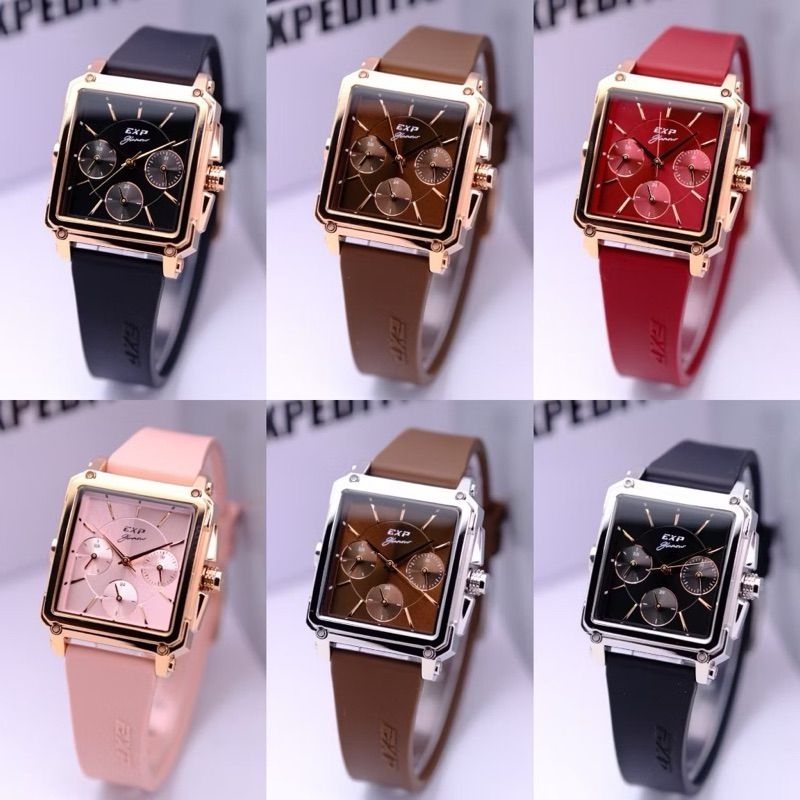 Expedition Ex 6618/E6618 Jam Tangan Wanita Original