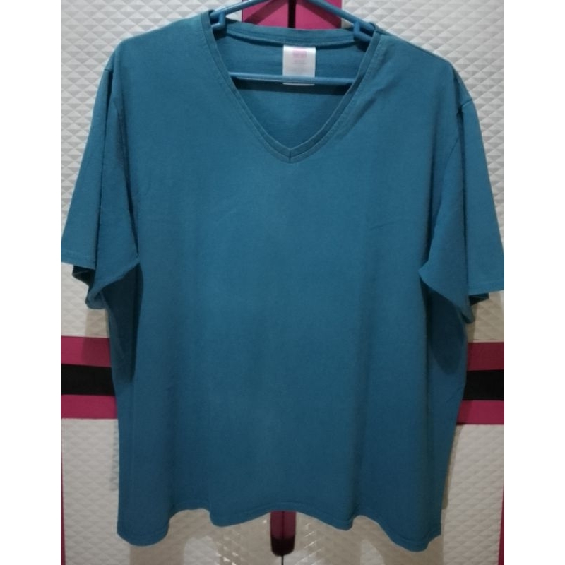 Kaos Polos Wanita Oversized Hanes Her Way Lengan Pendek Preloved Pribadi