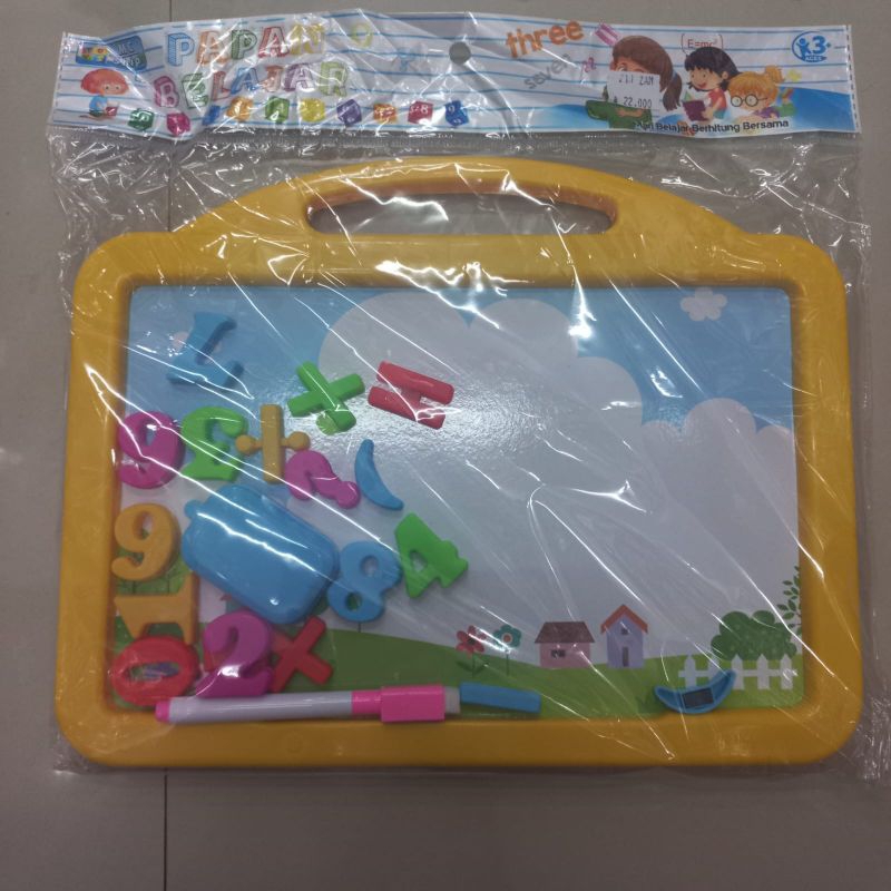 

Mainan papan tulis Spidol angka magnetic - Papan Belajar