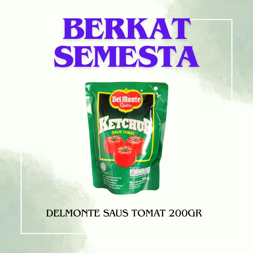 

DELMONTE SAUS TOMAT 200GR