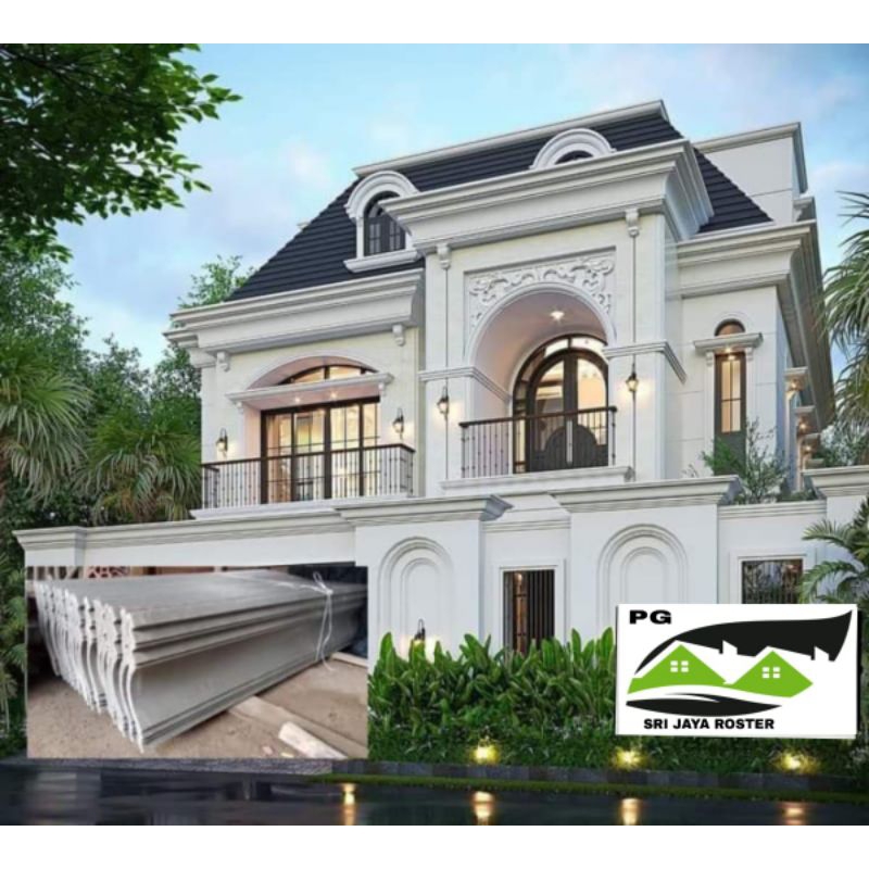 Lisplang profil beton UK,40x200cm