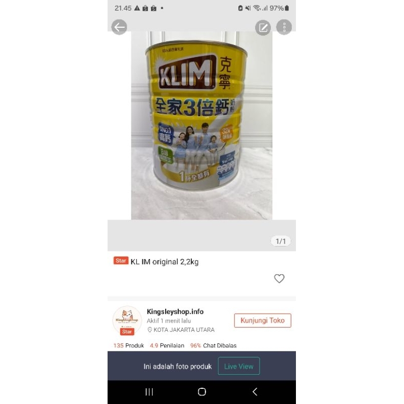 

original 1,4kg / 1.400gr