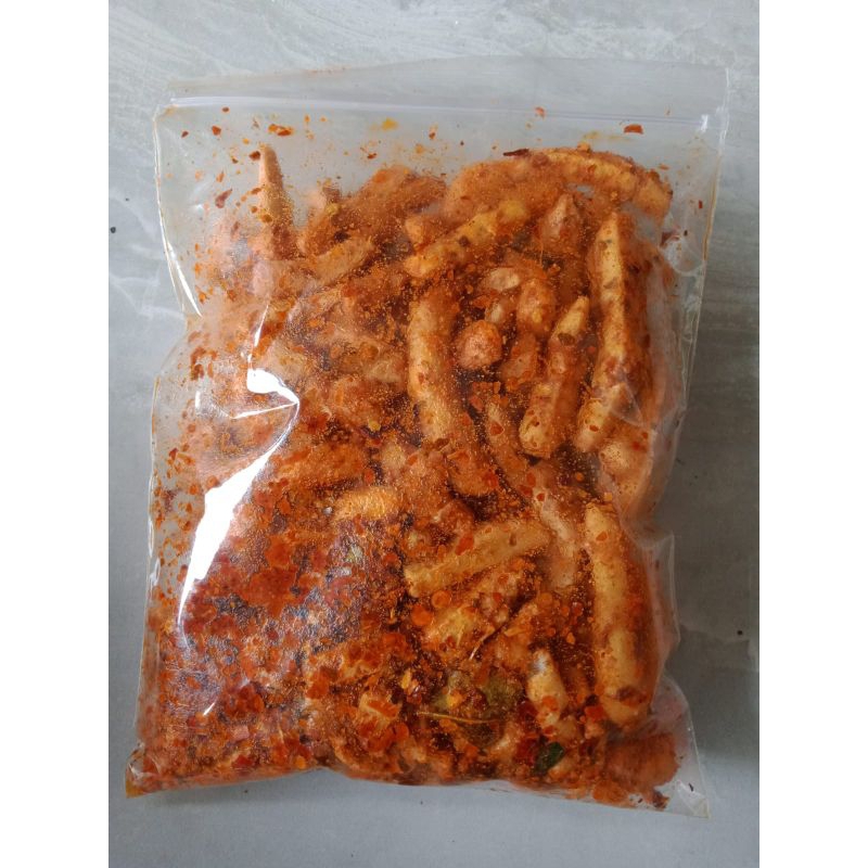 

Kerupuk stick pedas daun jeruk 250 gram