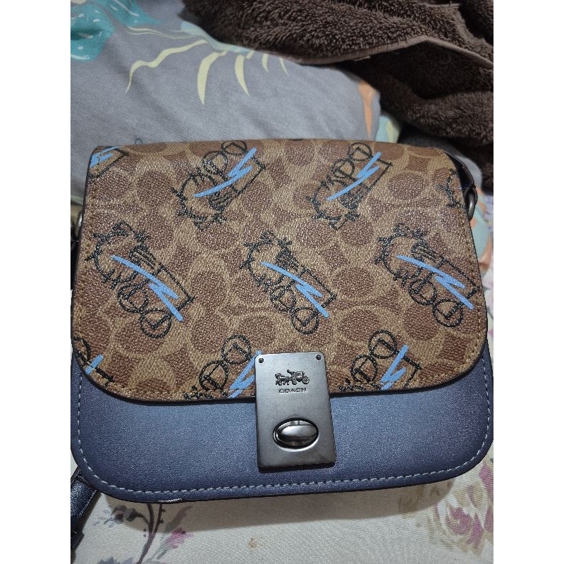 Coc Hutton saddle bag biru