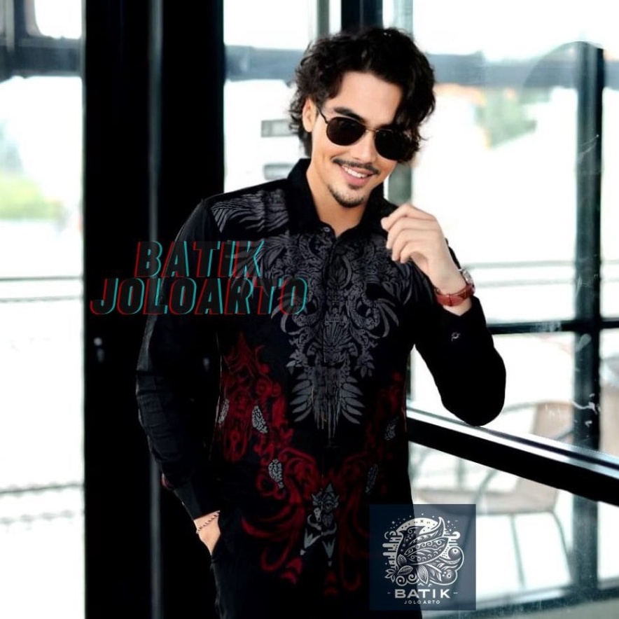 Tren Kekinian BATIK JOLOARTOKEMEJA BATIK PRIA WO WOK LAKI LAKI LENGAN PANJANG MODERN PEKALONGAN MOTI