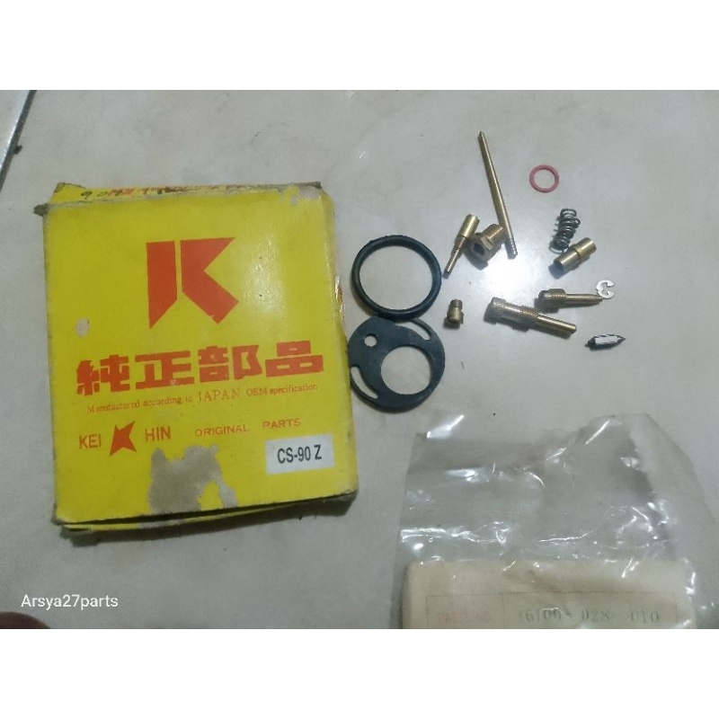 repairkit repair kit parkit karburator karbu honda s90z s90 z s 90 z KEIHIN japan old stok