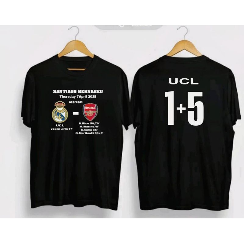 KAOS BOLA REAL MADRID VS ARSENAL UCL , 1-5 SANTIAGO BERNABEU