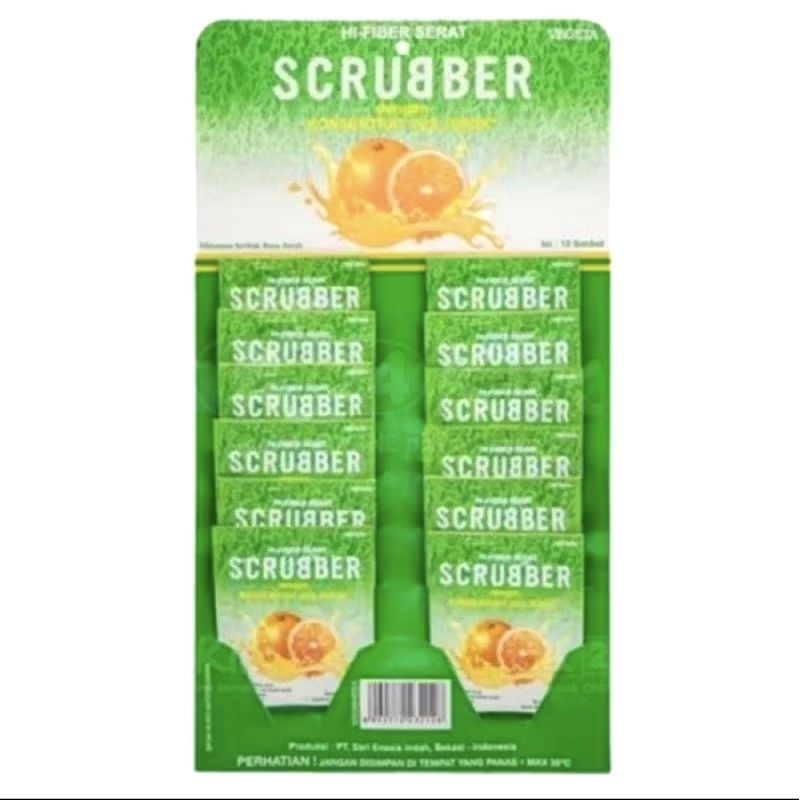 

Vegeta Scrubber Hi-Fiber Serat 12 Sachet (7,1g)