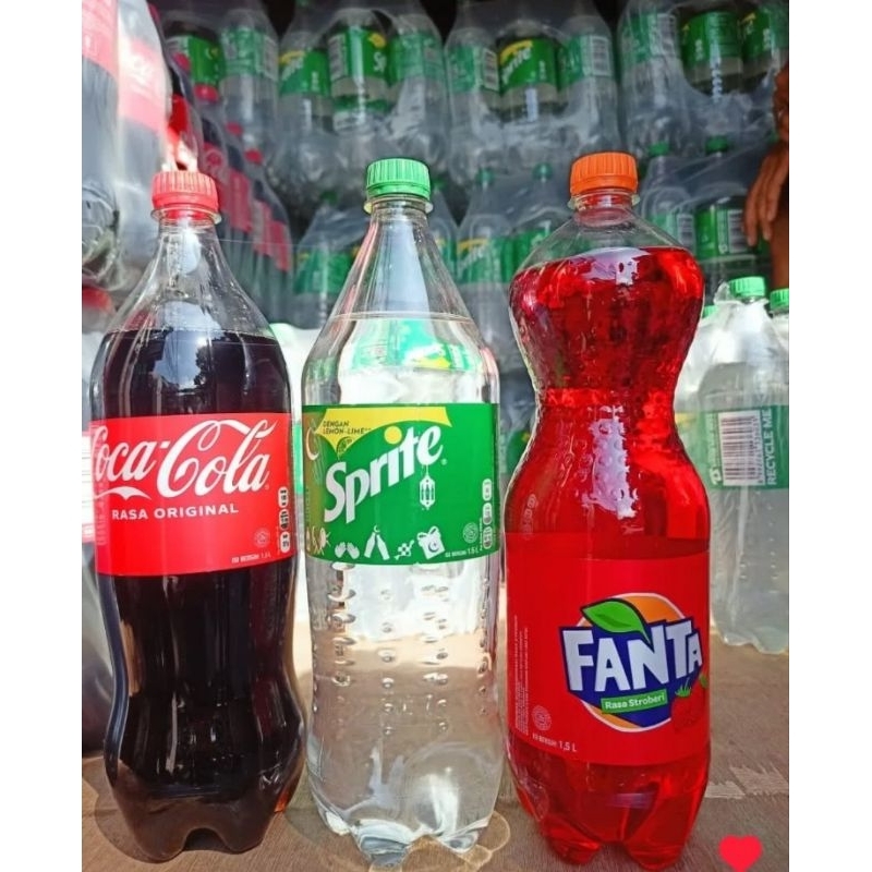 

Coca-Cola / Sprite / Fanta botol 1,5 liter promo