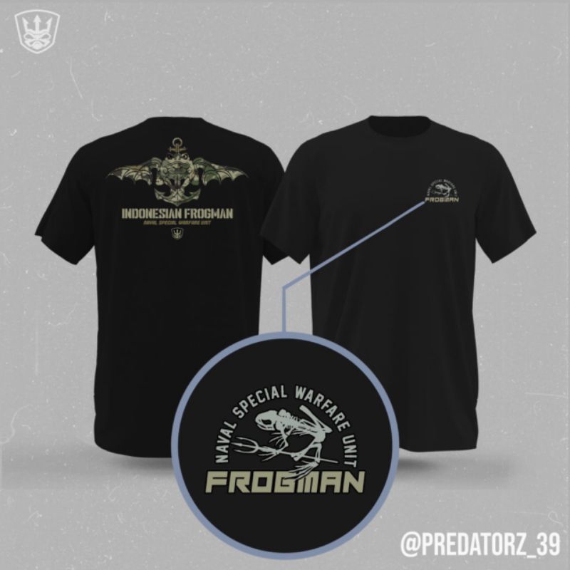 T-shirt INDONESIA FROGMAN Naval special warfare unit
