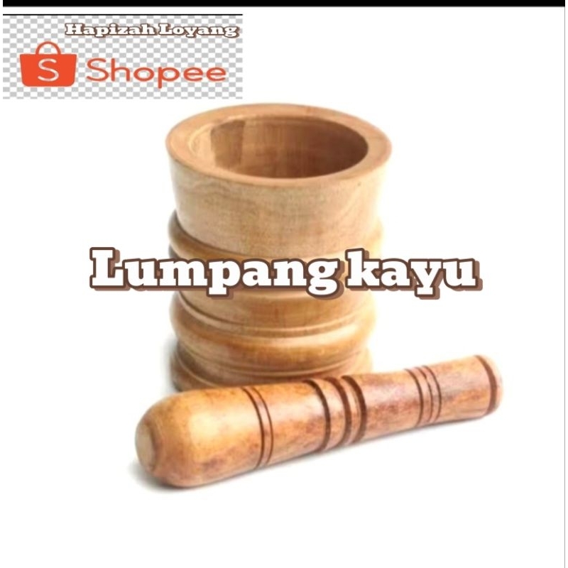 Lumpang kayu Besar