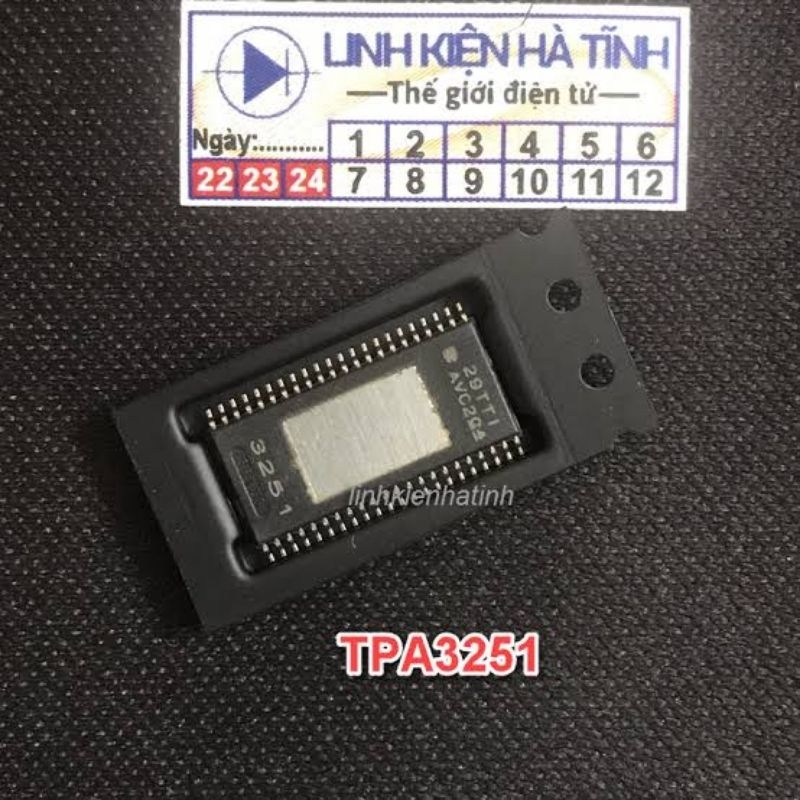 IC 3251 TPA3251D2DDVR TPA3251 3251 HTSSOP44 Integrated Circuit IC