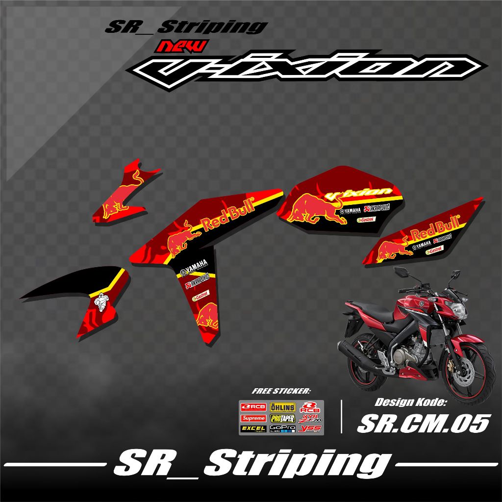 Striping Vixion Advance - Variasi Vixion Advance NVA / Vixion NVA / Stiker Vixion Advance NVA / Stri
