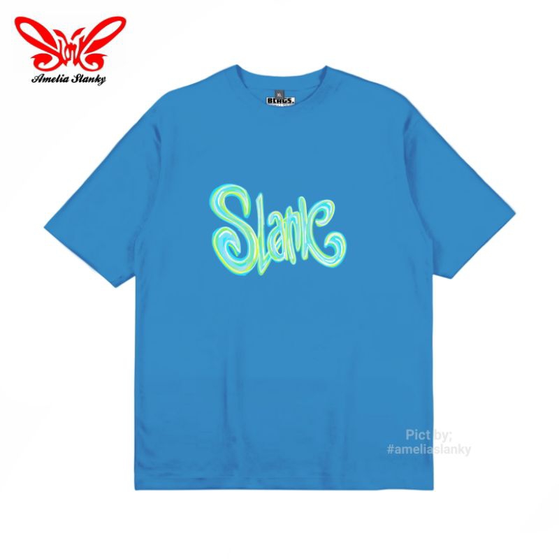 Kaos Slank Paint  - Tshirt Slank - Kaos Slank Original Slankers - Kaos Distro Pria Wanita Lengan Pen