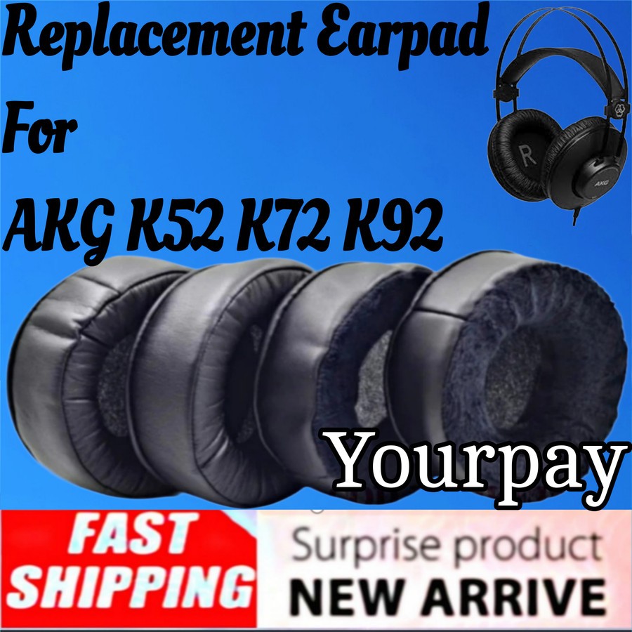Earcup Busa Earpad Headphones AKG K52 K72 K92 - Busa AKG K 52 72 92