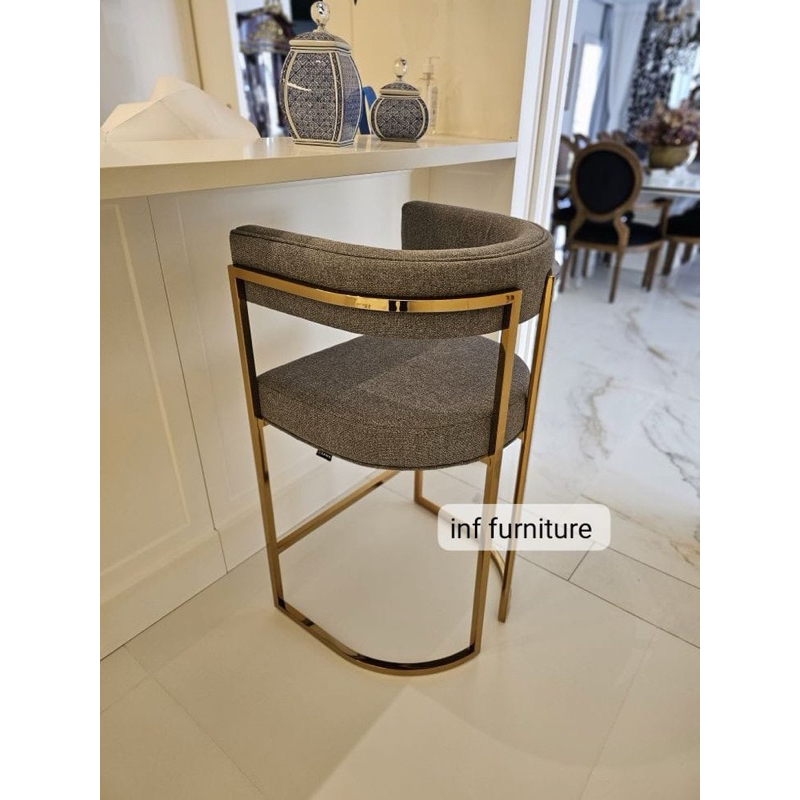 kursi bar stainless gold kursi bar mewah stainless modern