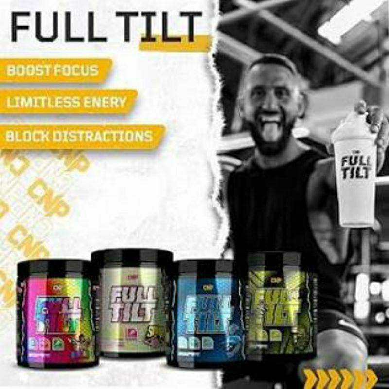 CNP FULL TILT PREWORKOUT PRE WORKOUT PWO Suplemen Fitness