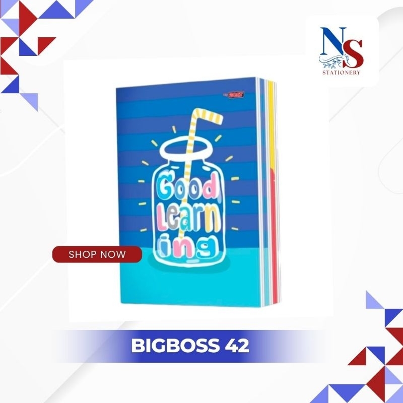 

Buku bigboss boss 42 lembar ( 1 pak isi 6 buku )