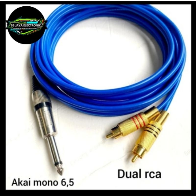 kabel jack akai mono to rca