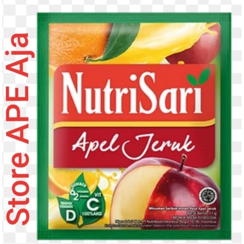 

NUTRISARI RASA APEL JERUK [ 11gr X 10 Sachet ]
