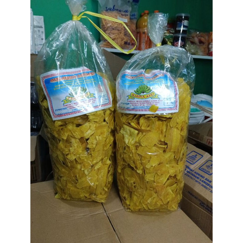 

Vaza Snack Keripik Pisang Karya Ayu 1 Kg