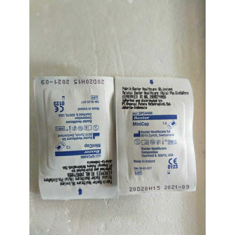 MiniCap CAPD BAxter Penutup Antiseptik Untuk Capd