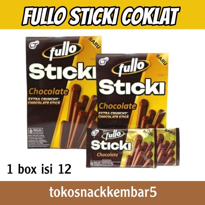

OT Fullo Sticki Chocolate Biskuit salut selimut cokelat