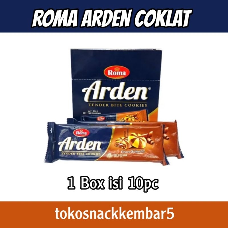 

MAYORA Roma Arden isi 10pax Coklat dan Yoghurt