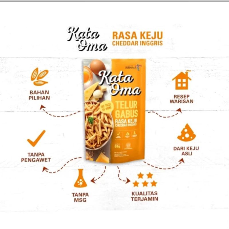 

Gooku 28 Store Kata Oma Telor Gabus Rasa Keju- Telur Gabus Balado-Snack Anak-Snack Non Msg-Gluten