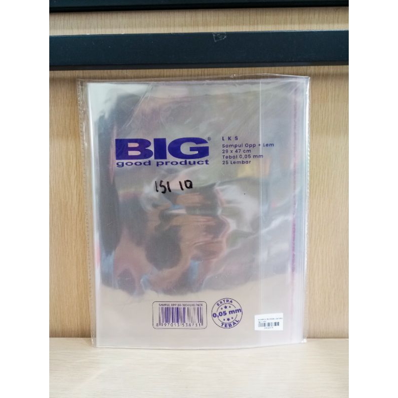

(1PACK) SAMPUL PLASTIK LKS ISI 10 LEMBAR