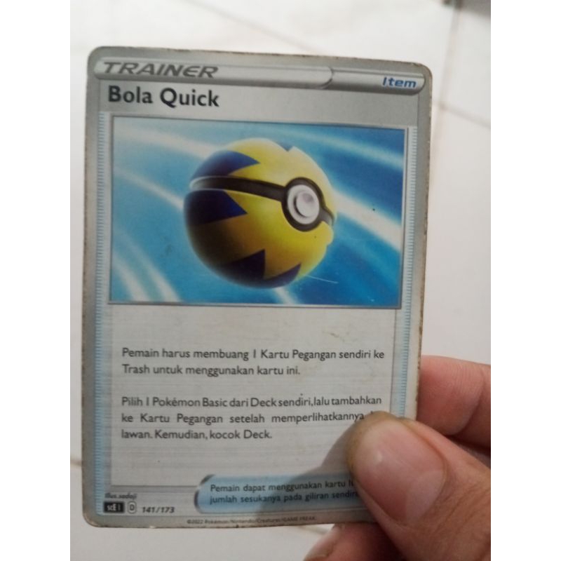 BOLA QUICK TGC POKEMON KONDISI CEK DI GAMBAR