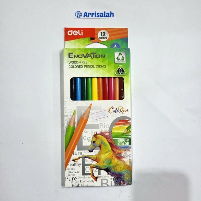 

Pensil Warna Deli Panjang 12 Warna C113-12