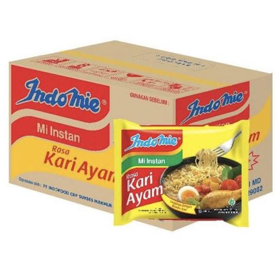 

Indomie Kari Ayam Mie1 Dus Isi 40 Bks / Mie Kari Ayam 1 Dus
