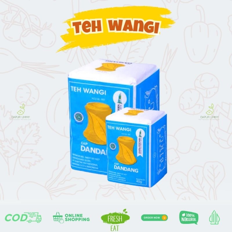 

DANDANG • Teh Dandang Biru 1-3 pcs