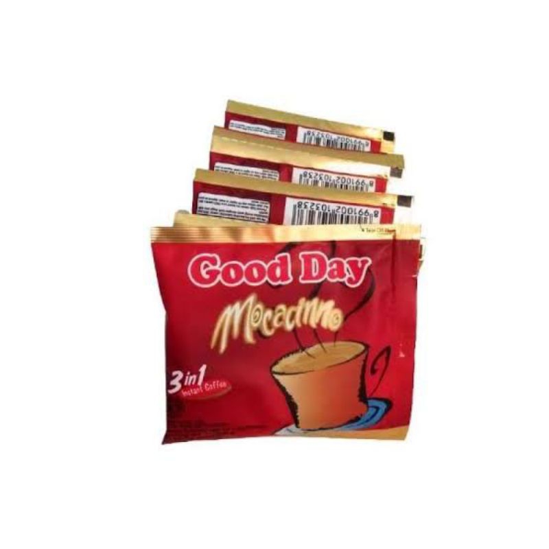 

GOOD DAY MOCCACINNO 1 Renceng isi 10 Sachet @20g